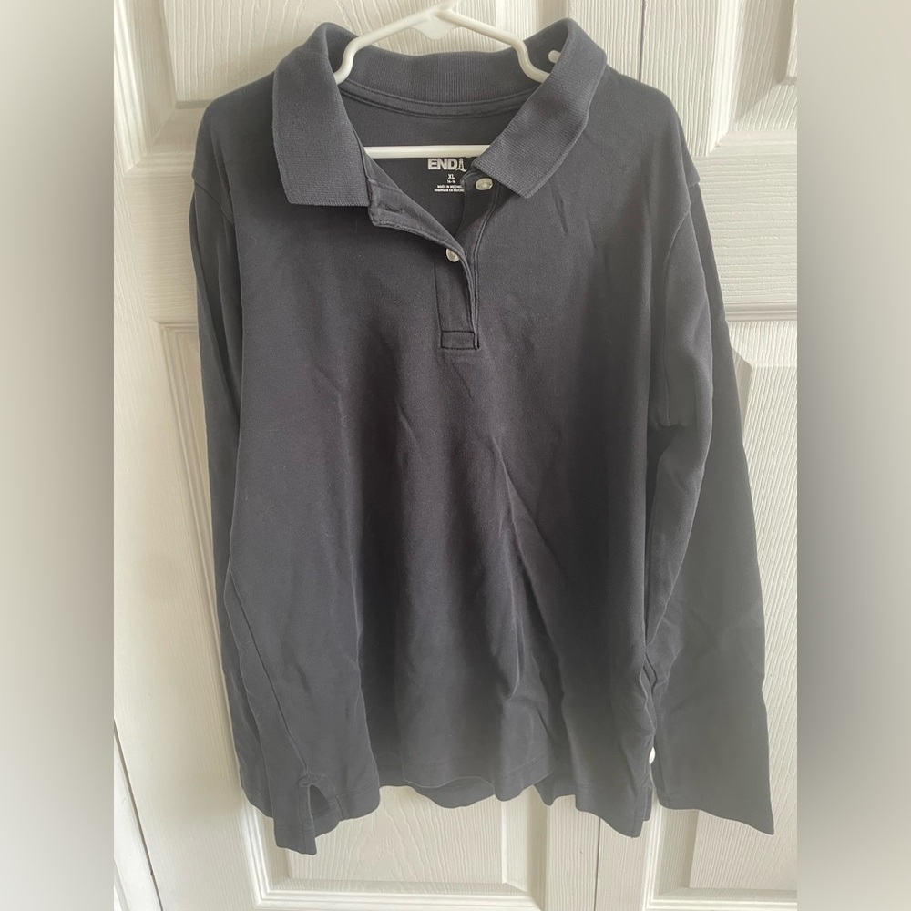 Lands’ End girls polo shirt